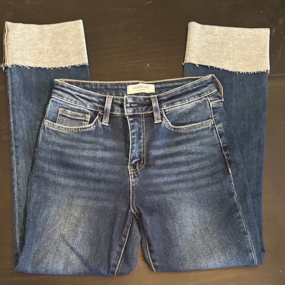 Vervet Women's Straight Leg Jeans - Blue